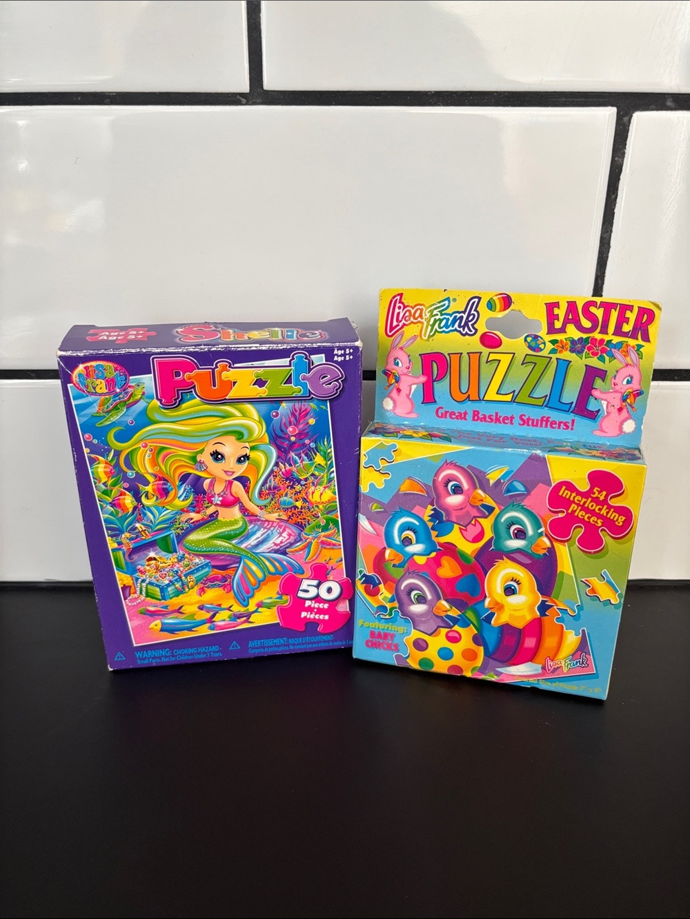 Vintage Lisa Frank Puzzles Bundle NWT